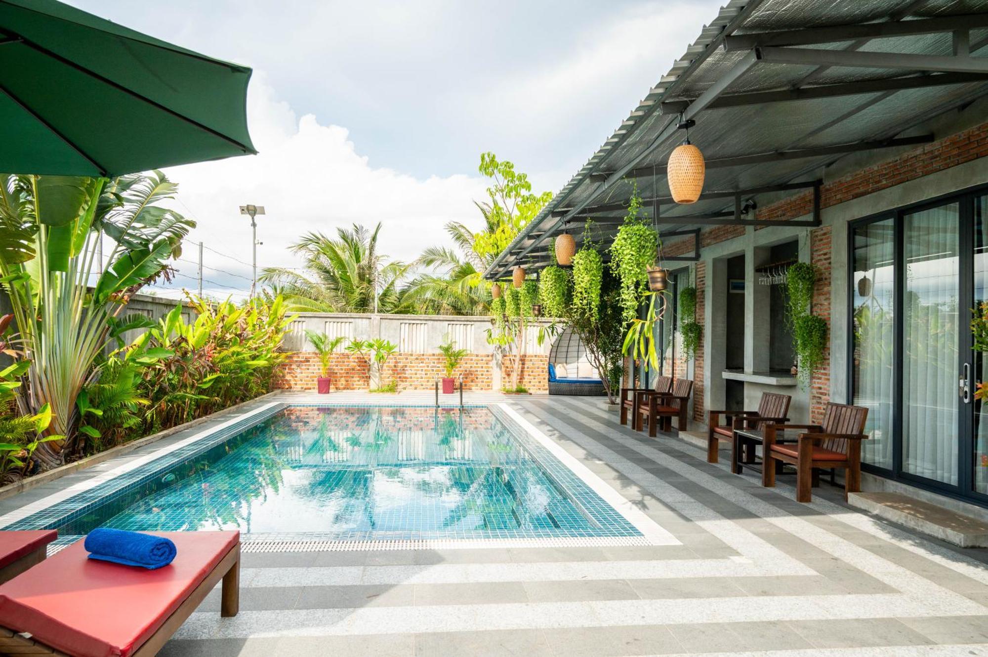 Kampot Sweet Boutique Hotel ภายนอก รูปภาพ