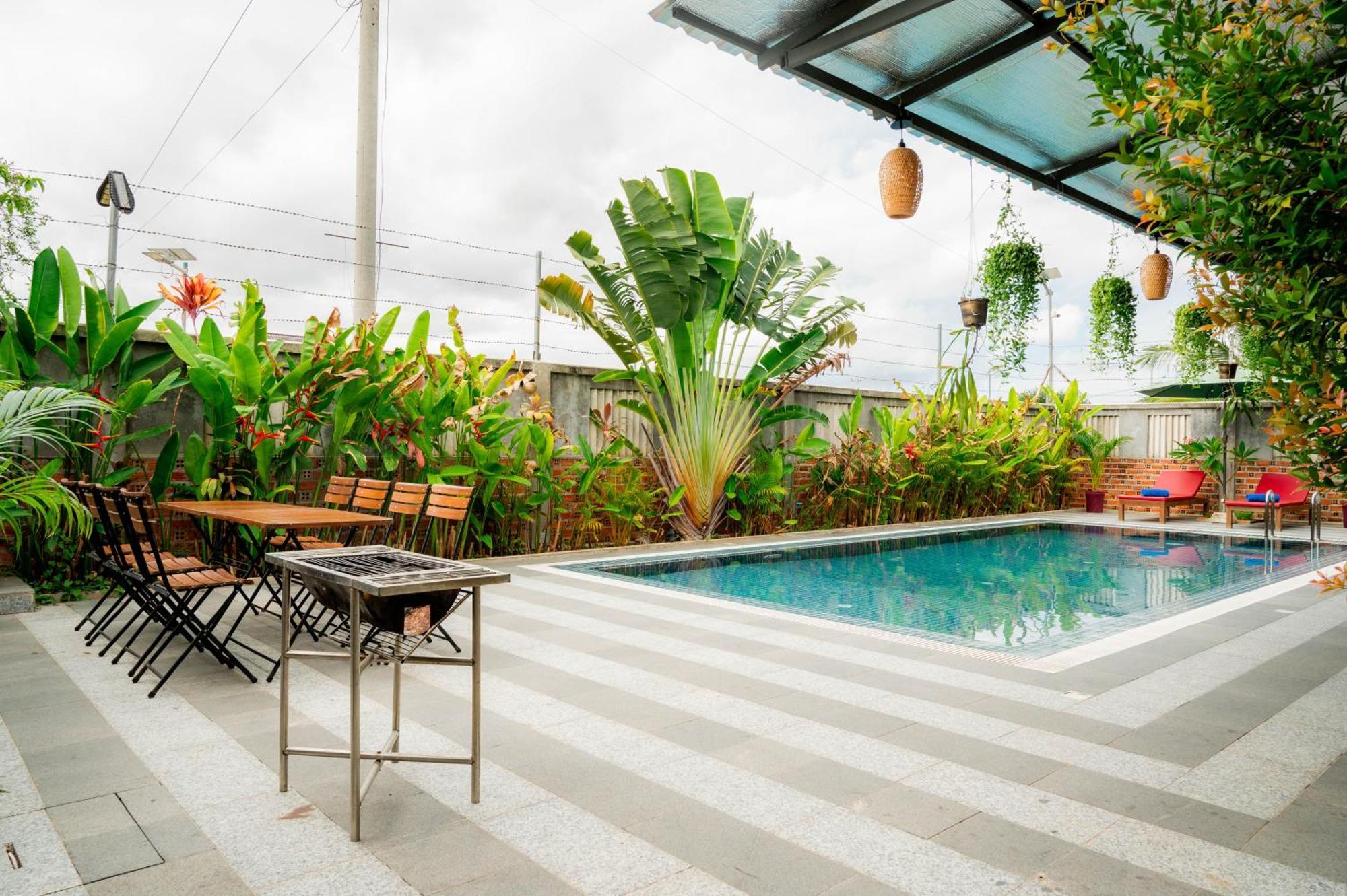 Kampot Sweet Boutique Hotel ภายนอก รูปภาพ